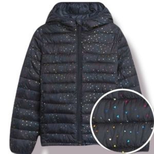 *NWOT* GapKids Upcycled Lightweight Puffer Navy (Medium)